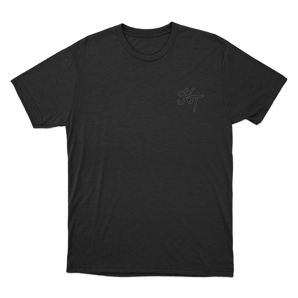 KT Signature Logo Unisex T Shirt Black KT Signature Logo Unisex T Shirt Black