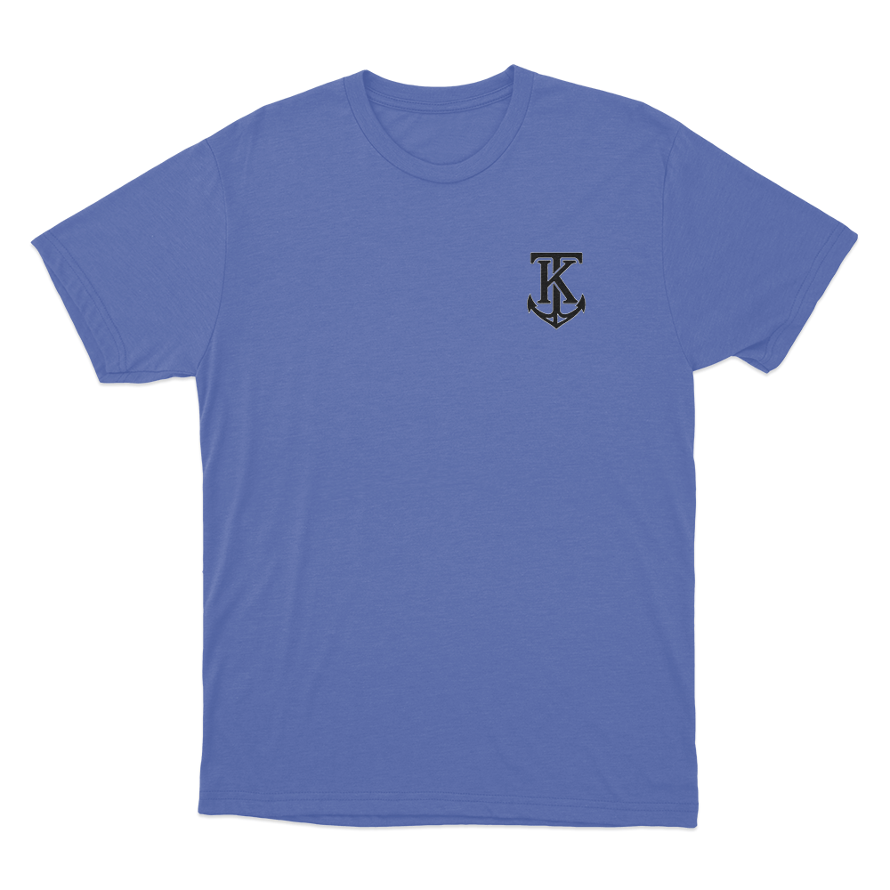 Kai Trump Anchor TK Logo Unisex T Shirt Blue Kai Trump Anchor TK Logo Unisex T Shirt Blue