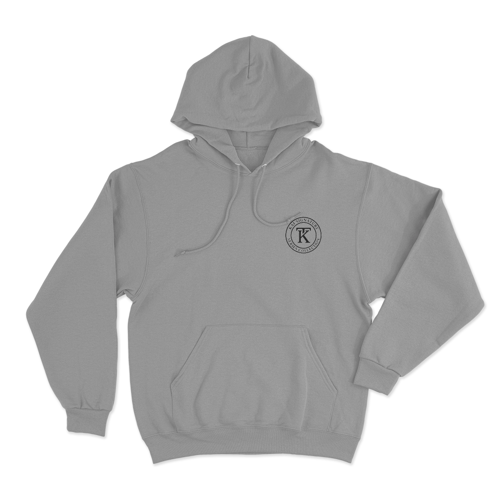 Kai Trump Emblem Unisex Hoodie Grey Kai Trump Emblem Unisex Hoodie Grey