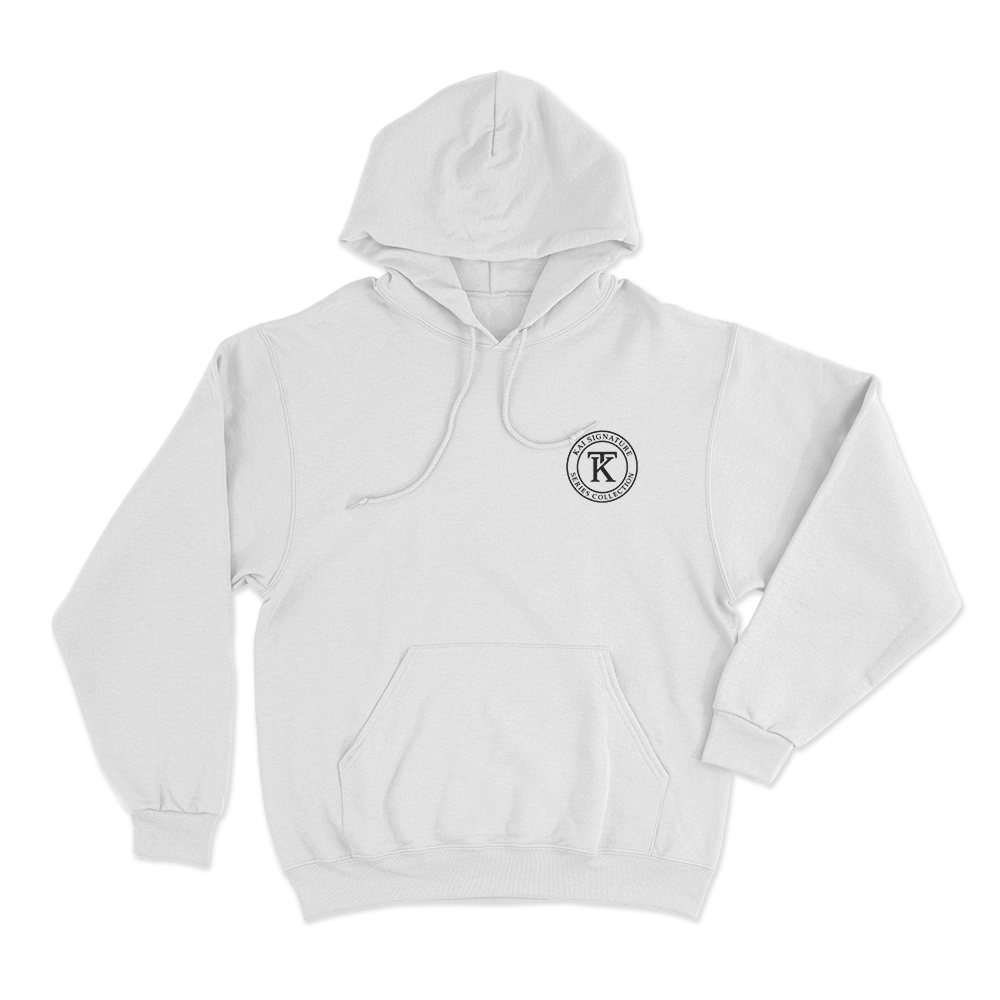 Kai Trump Emblem Unisex Hoodie White Kai Trump Emblem Unisex Hoodie White