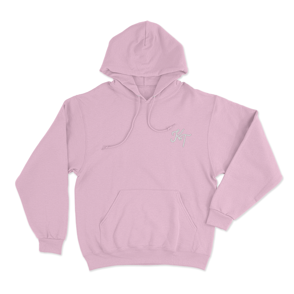 Kai Trump Signature KT Logo Unisex Hoodie Pink Kai Trump Signature KT Logo Unisex Hoodie Pink